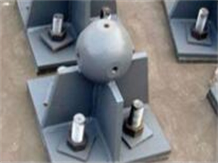 灵武螺栓球网架支座